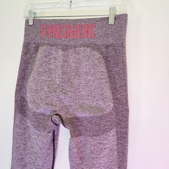 Gymshark Heathered Pink Leggings Size Xl Womens Buttlifting - Picture 7 of 8